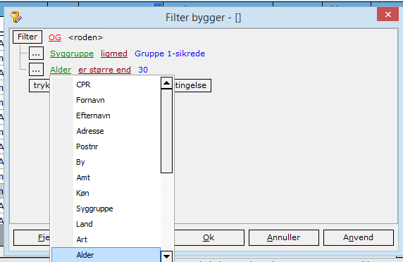 filterbygger