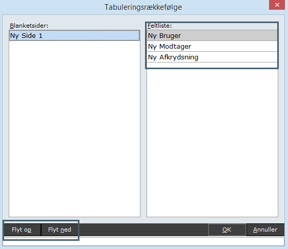 systemmanager - blanket - tabulering