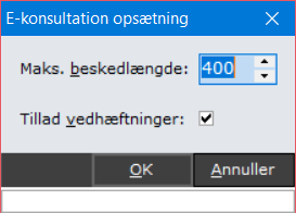 Opsætning systemmanager