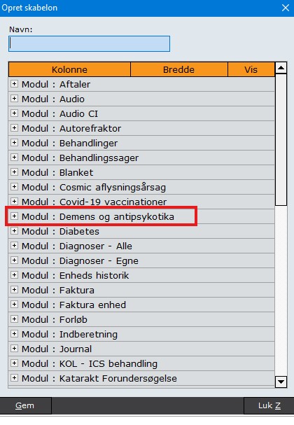 Modul Demens og antiosykotika